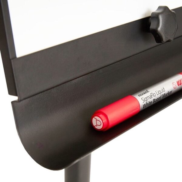 242.jpg Magnetic Whiteboard Flip Chart Board Deluxe 65cm x 100cm
