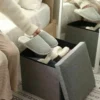 《 𝗢𝗧𝗧𝗢𝗠𝗔𝗡 》Folding Fabric Furniture Sofa Chair Foldable Storage Box