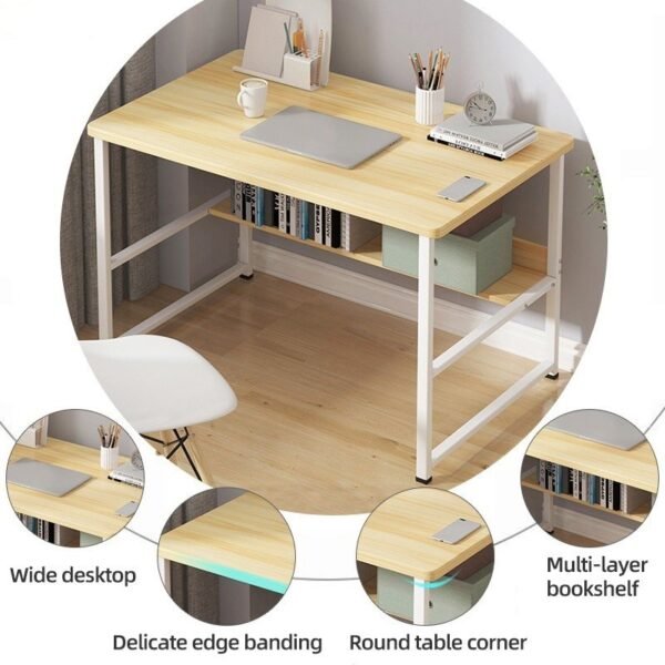 354.jpg Double Layer Office desk