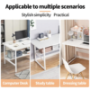 MDF Desk with Steel Frame