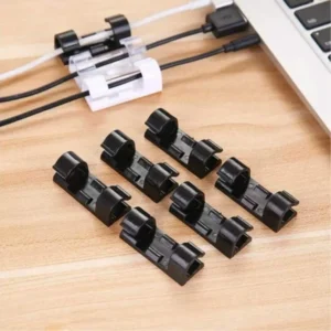 4.webp 20 Pcs Wire Holder Wire Cable Clips Desktop Organizing