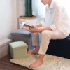 《 𝗢𝗧𝗧𝗢𝗠𝗔𝗡 》Folding Fabric Furniture Sofa Chair Foldable Storage Box