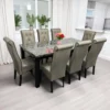 Random Laminate Marble Dining Table Chair