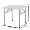 my-11134207-7rasm-m0ny2q9uilvo0f.webp Portable Stainless Steel Table Foldable Dining Banquet Purpose W100cm H72cm