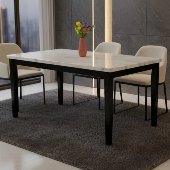 my-11134207-820l7-mlcindycxv5tf8.webp Laminated Marble Table Dining Seater Rectangular Office Study
