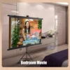 my-11134207-820lg-mep4lix3gc1xc2.webp Projector Screen With Stand 72 Inch Portable And Storable Projection Screen Full HD 4K