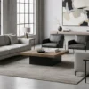 Synergy House Carmelo 2.9ft Square Coffee Table for Living Room